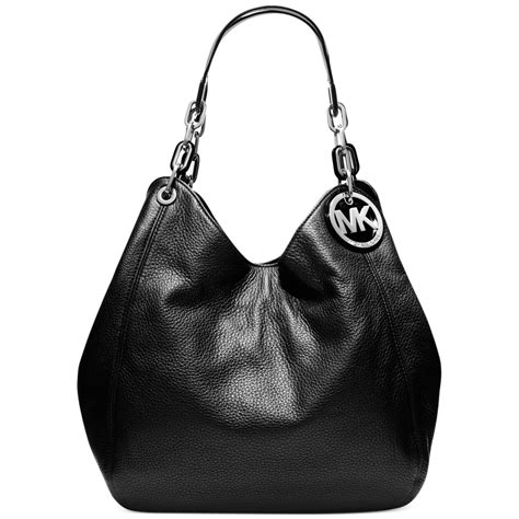 michael kors fulton bag black and silver|Michael Kors fulton bag.